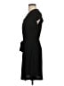 Nine West Solid Black Cocktail Dress Size S - photo 5