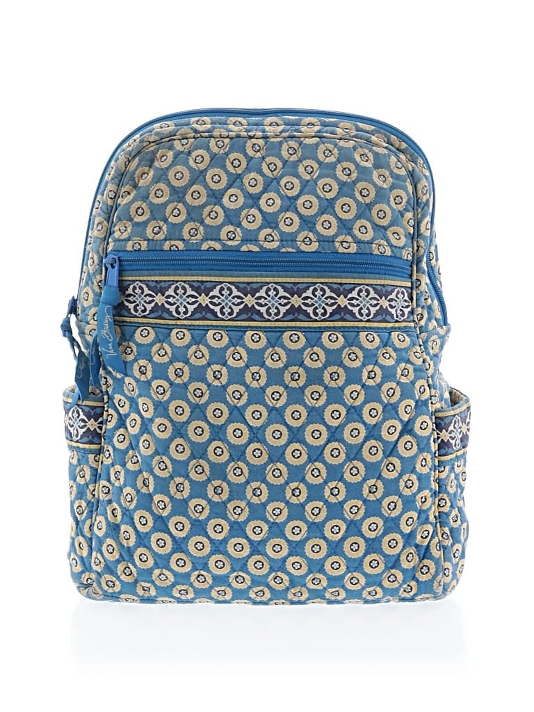 Pre-owned Vera Bradley Backpack In Blue