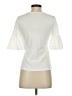 Ann Taylor Ivory Short Sleeve Top Size XS - photo 2