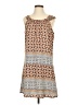 Aryeh Print Brown Casual Dress Size S - photo 1