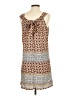 Aryeh Print Brown Casual Dress Size S - photo 2