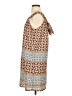 Aryeh Print Brown Casual Dress Size S - photo 5