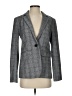 Ann Taylor LOFT Houndstooth Gray Blazer Size 2 - photo 1
