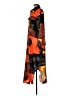 Unbranded Print Orange Casual Dress Size 4 - photo 5