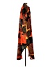 Unbranded Print Orange Casual Dress Size 4 - photo 4