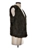 JACK 100% Polyester Brown Faux Fur Vest Size S - photo 4