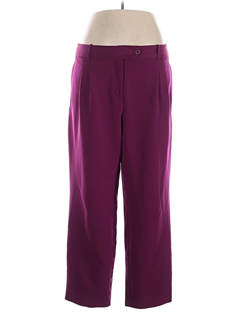 Pre-owned Liz Claiborne Dress Pants In Purple