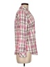 Talbots Plaid Pink Long Sleeve Button-Down Shirt Size M - photo 4
