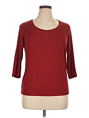 Lord & Taylor 3/4 Sleeve T-Shirt (view 1)