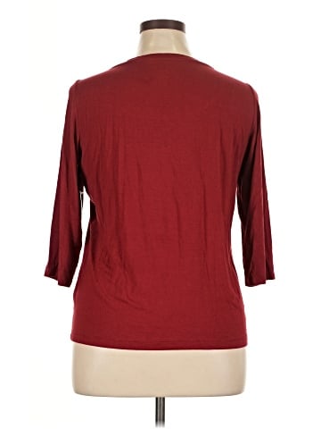 Lord & Taylor 3/4 Sleeve T-Shirt (view 2)