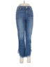 Paige Chevron-herringbone Blue Jeans Size 28 waist - photo 1