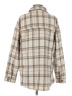 LA Hearts 100% Polyester Plaid Tan Long Sleeve Blouse Size XS - Sm - photo 2