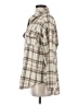 LA Hearts 100% Polyester Plaid Tan Long Sleeve Blouse Size XS - Sm - photo 5