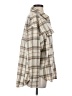 LA Hearts 100% Polyester Plaid Tan Long Sleeve Blouse Size XS - Sm - photo 4