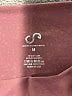 Curves N Combatboots Burgundy Active Pants Size M - photo 4