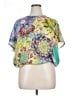 Basler 100% Polyester Green Short Sleeve Blouse Size XL - photo 1
