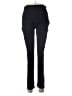 White Mark Solid Black Active Pants One size - photo 1