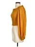 Tularosa 100% Polyester Gold 3/4 Sleeve Blouse Size XS - photo 5