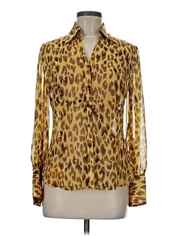 A Line Long Sleeve Blouse (view 1)