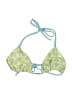 Unbranded Print Yellow Swimsuit Top Size M - photo 1