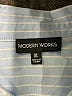 Modern Works Stripes Blue Long Sleeve Button-Down Shirt Size XL - photo 7