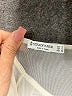 Stradivarius Ivory Short Sleeve Top Size S - photo 6