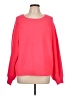Vince Camuto Solid Pink Pullover Sweater Size L - photo 1