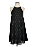 Everly Graphic Black Cocktail Dress Size S - photo 1