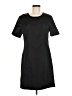Burberry 100% Polyester Solid Black Casual Dress Size EU (IT) 44 / US 8 - photo 1