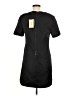 Burberry 100% Polyester Solid Black Casual Dress Size EU (IT) 44 / US 8 - photo 2