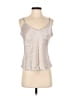 Pharaoh 100% Rayon Silver Sleeveless Blouse Size Med (2) - photo 1