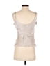 Pharaoh 100% Rayon Silver Sleeveless Blouse Size Med (2) - photo 2