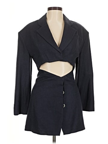Jacquemus Linen Blend Cut-Out La Veste Arles Jacket (view 1)