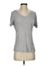 Just Be... Gray Short Sleeve Top Size S - photo 1