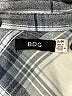 BDG 100% Cotton Plaid Gray Silver Long Sleeve Button-Down Shirt Size M - photo 7