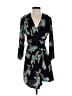 Sandro 100% Viscose Print Black Cocktail Dress Size EU (FR) 34 / US 2 - photo 1