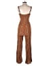 Aeropostale 100% Rayon Chevron-herringbone Orange Jumpsuit Size S - photo 2