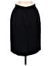 Michele Solid Black Formal Skirt Size 12 - photo 2