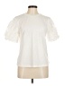 On Twelfth Ivory Short Sleeve Top Size M - photo 1