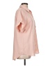 Unbranded Pink Short Sleeve Blouse Size L - photo 4