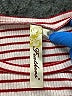 Feathers Stripes Red Casual Dress Size S - photo 7
