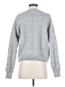 Hippie Rose 100% Polyester Chevron-herringbone Gray Pullover Sweater Size S - photo 2