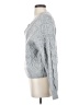 Hippie Rose 100% Polyester Chevron-herringbone Gray Pullover Sweater Size S - photo 5