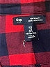 Gap Outlet Checkered-gingham Red Long Sleeve Button-Down Shirt Size L - photo 7