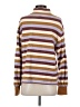 mile(s) by Madewell Stripes Brown Pullover Sweater Size S - photo 2