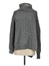 Gracia Solid Gray Turtleneck Sweater Size S - photo 1