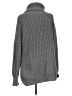 Gracia Solid Gray Turtleneck Sweater Size S - photo 2