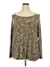 Westport Green Long Sleeve Blouse Size 2X - photo 1
