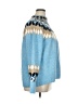 CeCe Chevron-herringbone Blue Pullover Sweater Size XL - photo 4