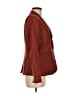 J.Crew 100% Linen Burgundy Blazer Size 8 - photo 4